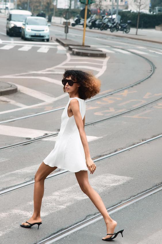 COMBINATION GODET DRESS