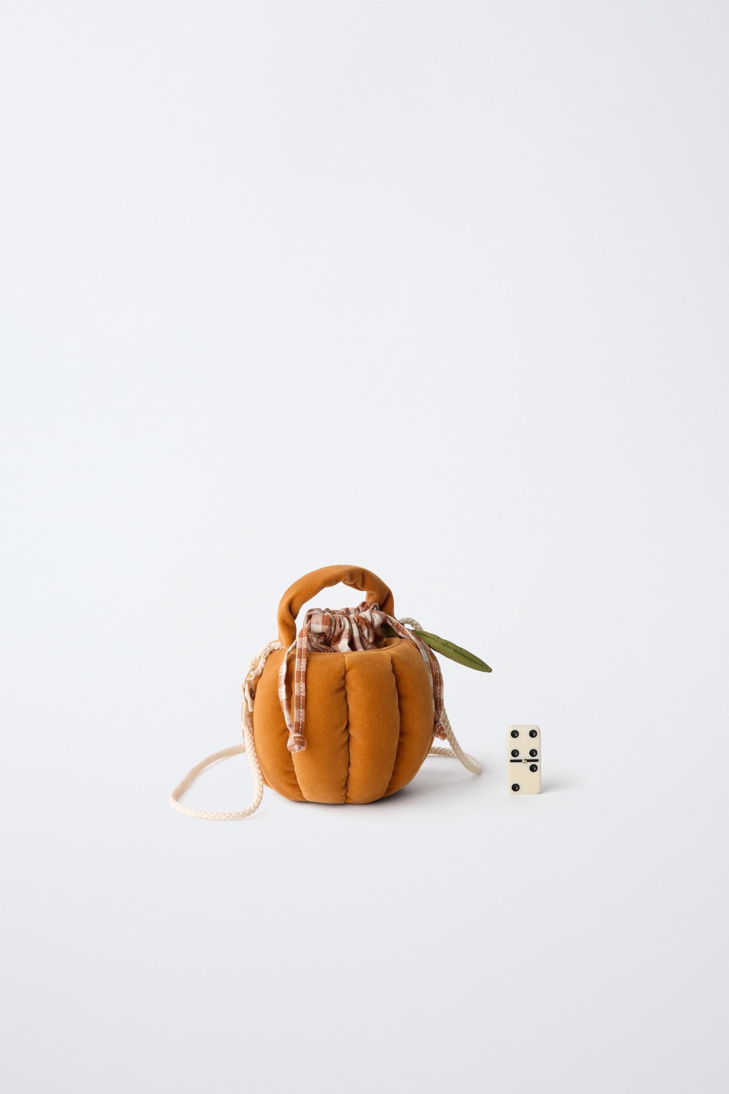 Детская сумка Zara Pumpkin Crossbody, цвет: Оранжевый — фото 6