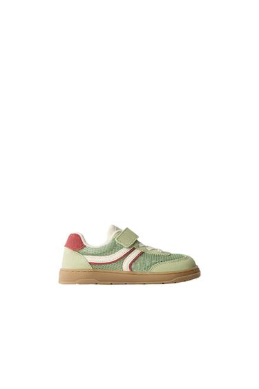 BAMBA BAREFOOT REJILLA - Verde Menta de Zara