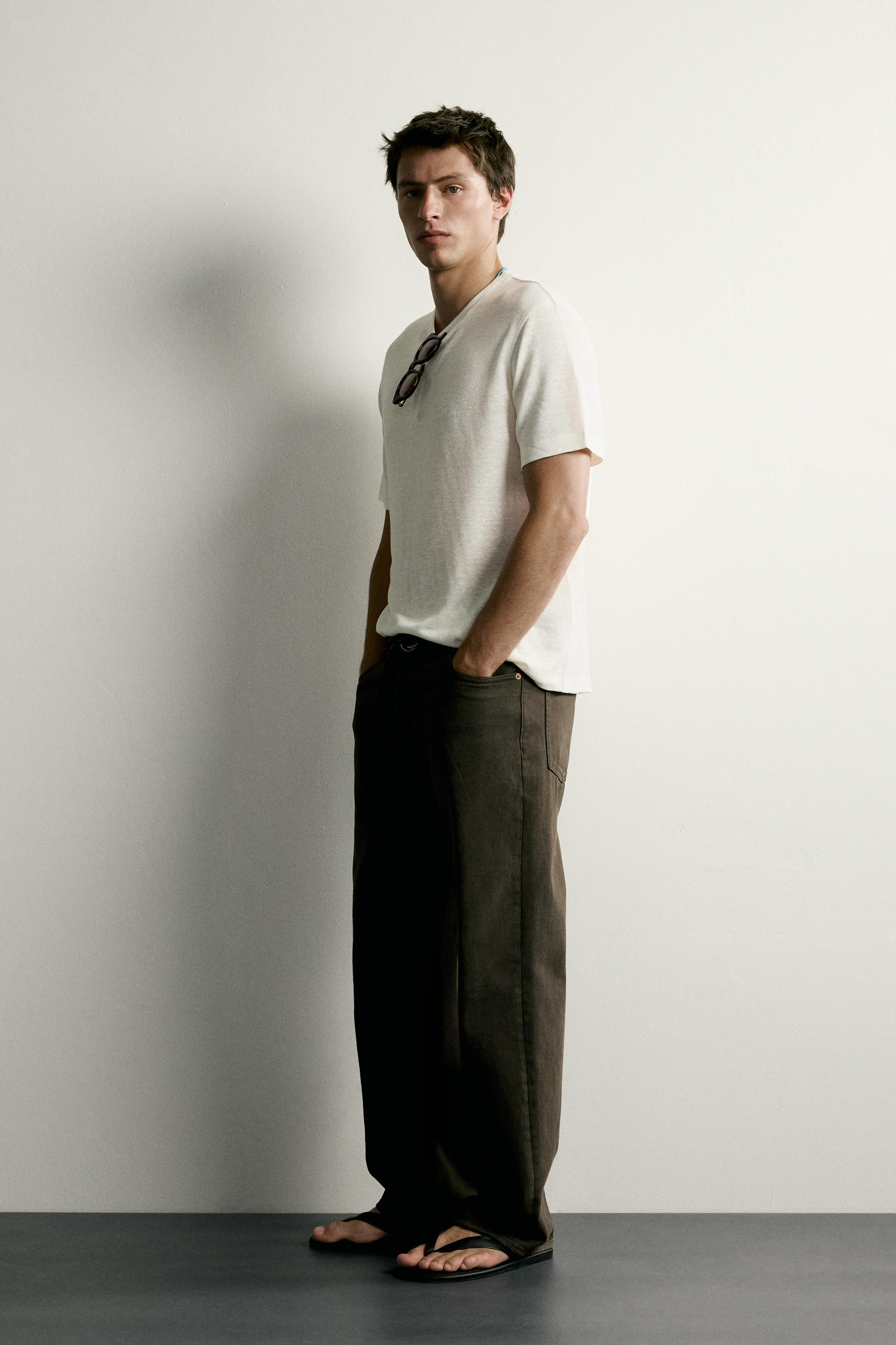 T-SHIRT REGULAR FIT CHANVRE - VISCOSE