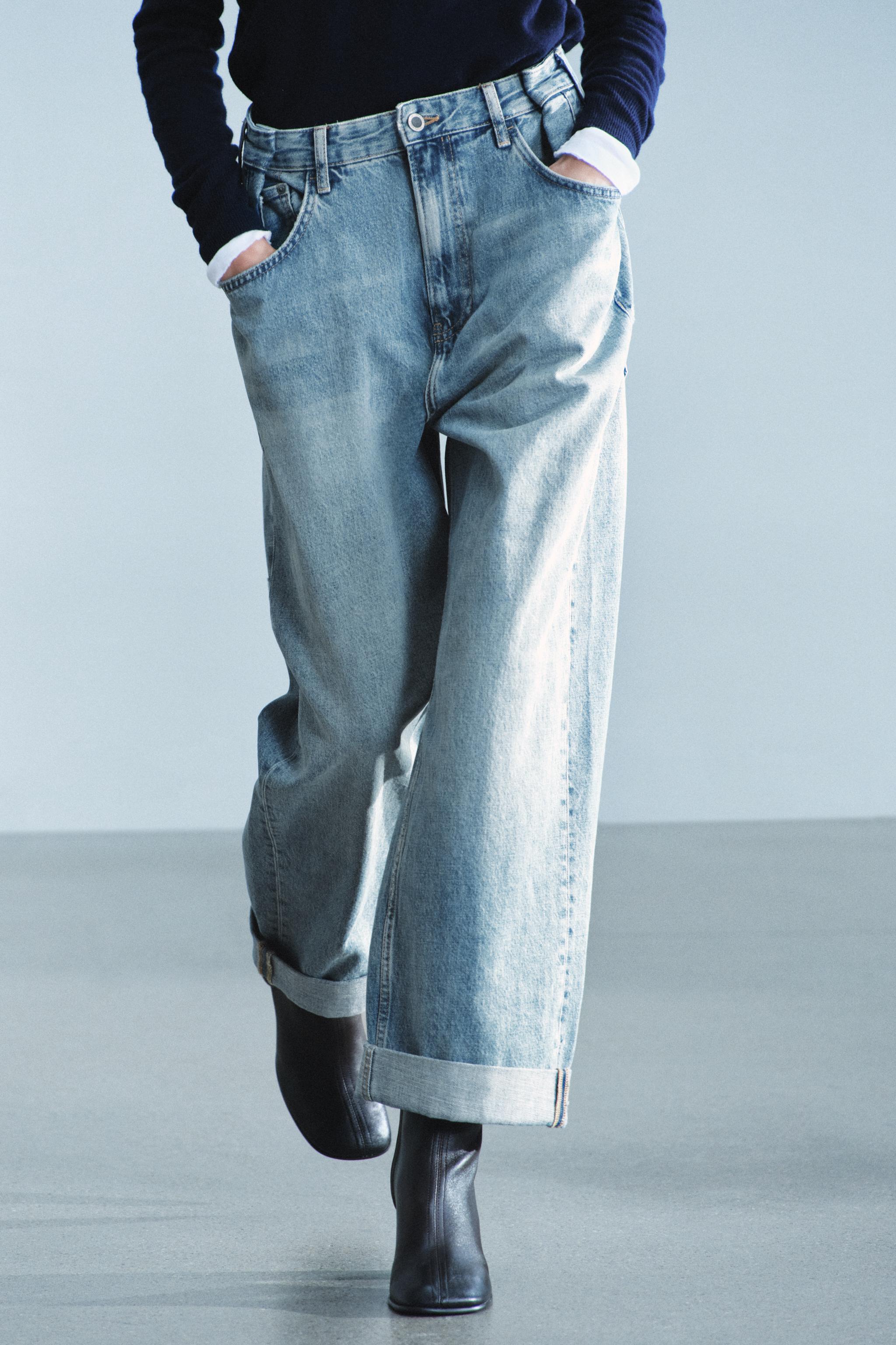 JEAN ZW COLLECTION BAGGY FIT TAILLE HAUTE