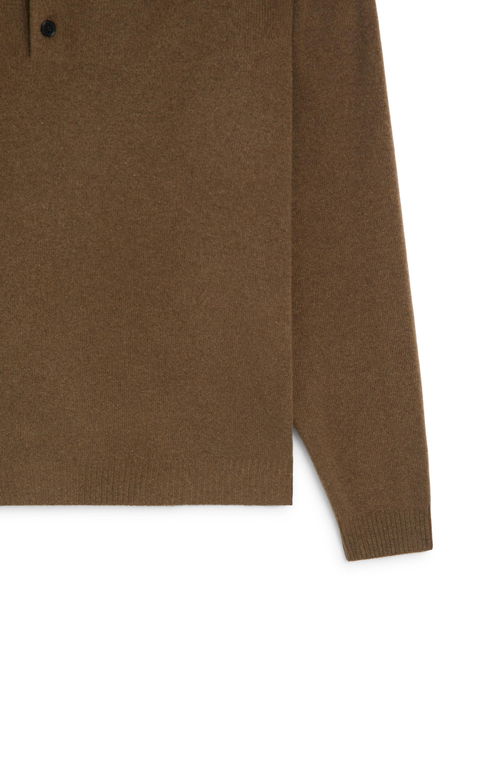 Pull en maille polo 100 % laine - LIMITED EDITION