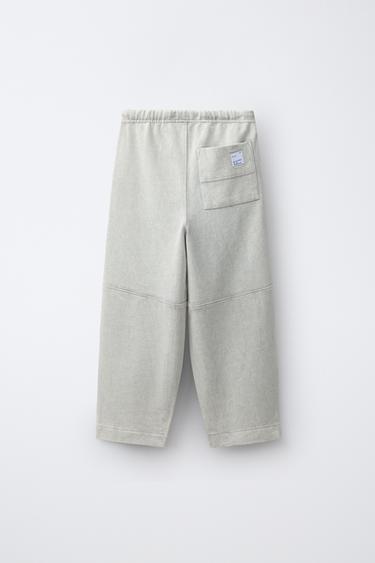 FADE-OUT BARREL SWEATPANTS — Light gray 2