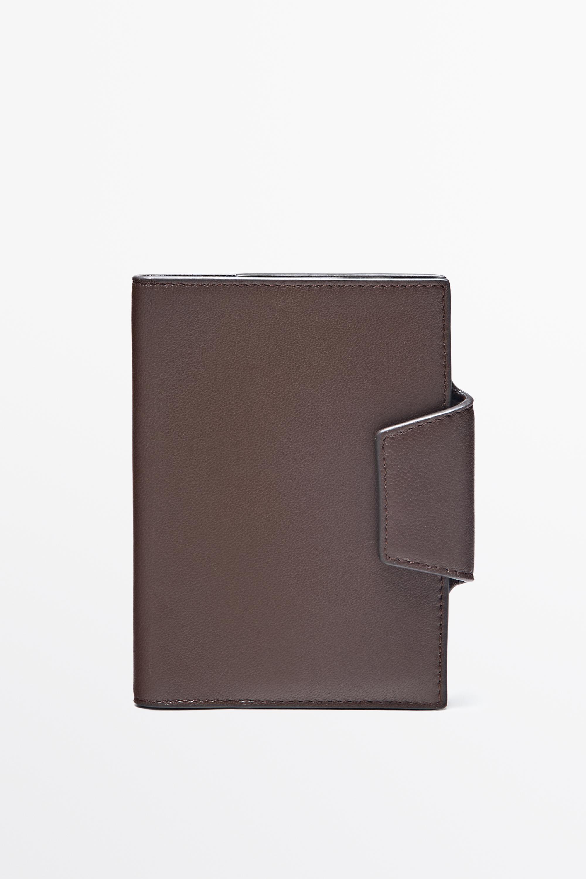 Nappa leather passport holder - Leather | ZARA United States