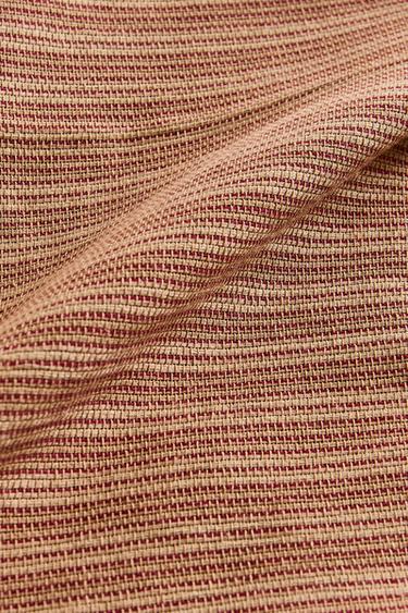 LOT SERVIETTES DE TABLE EN COTON RAYURES AVEC FRANGES - rayures de Zara - Image 3