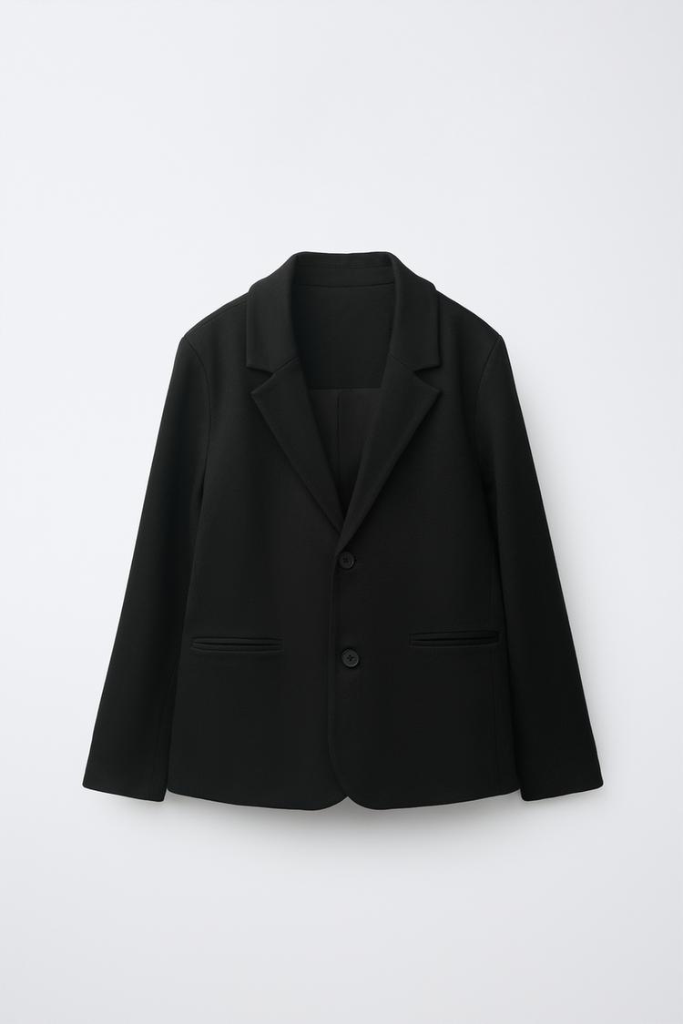 Blazer de traje liso 2