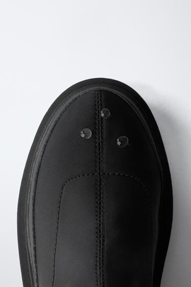 WATER REPELLENT SOCK ANKLE BOOTS - Black by Zara - Image 7