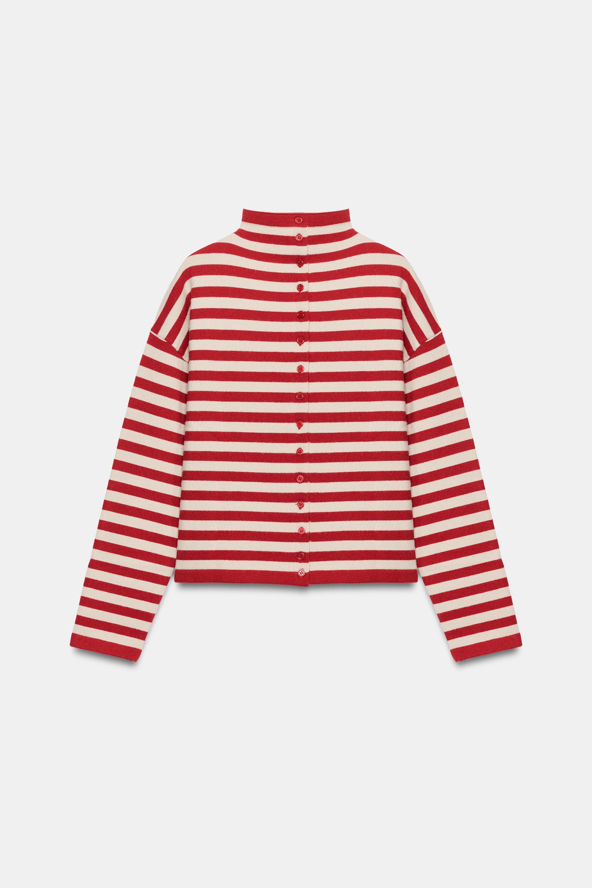 STRIPED CARDIGAN thumbnail 7