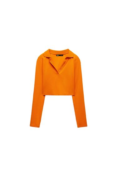POLO SHIRT WITH RIBBED TRIMS