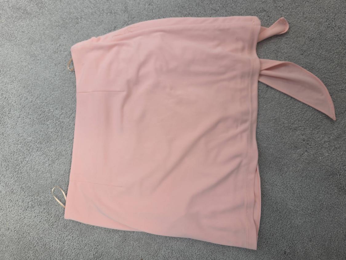 MINI SKIRT WITH TIE DETAIL - Image 2