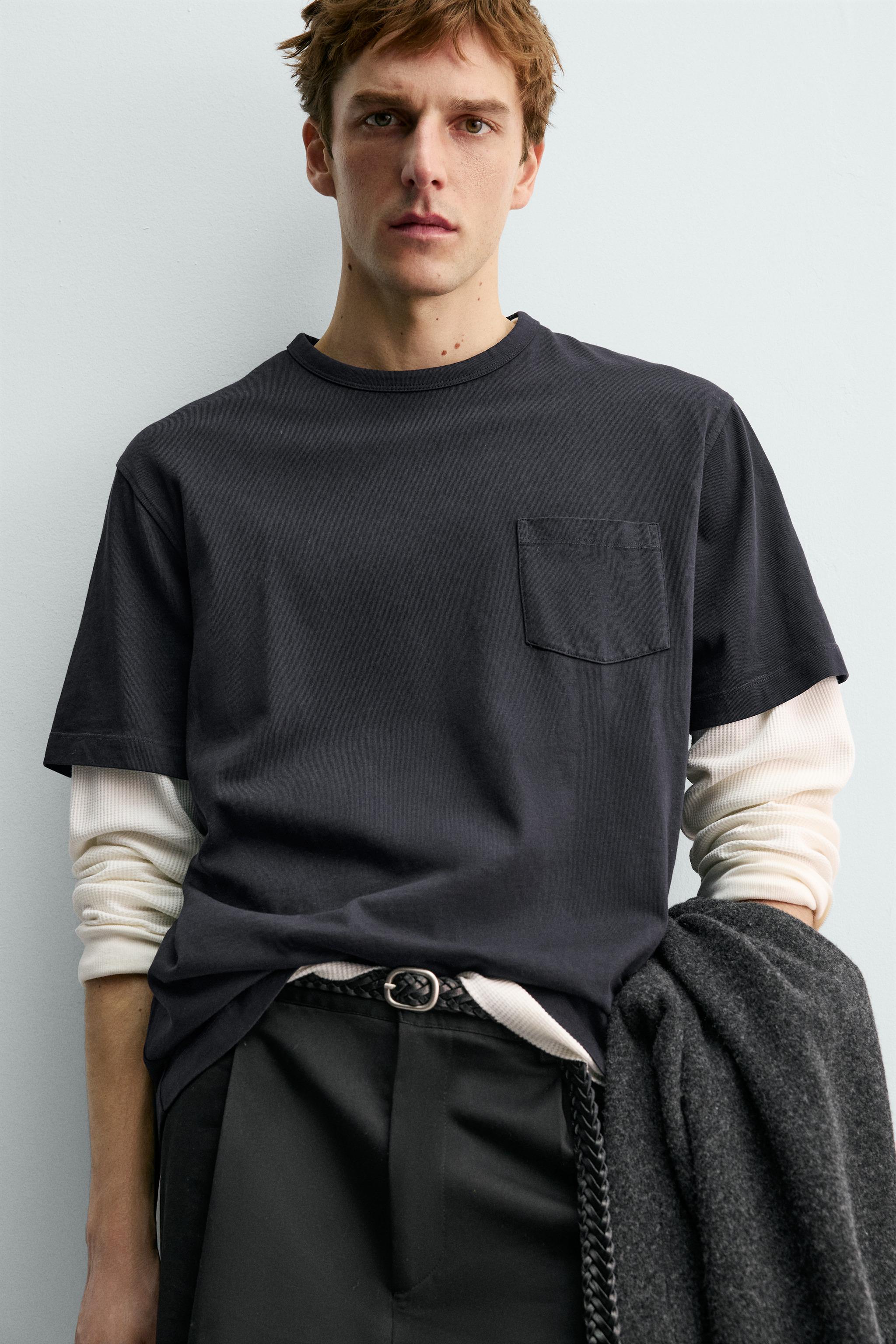 AARON LEVINE X ZARA POCKET T-SHIRT