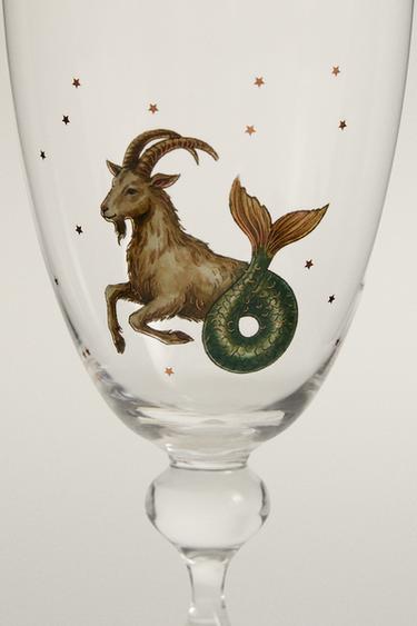 CAPRICORN ZODIAC GLASS | MARISA BERENSON - Transparent by Zara - Image 2