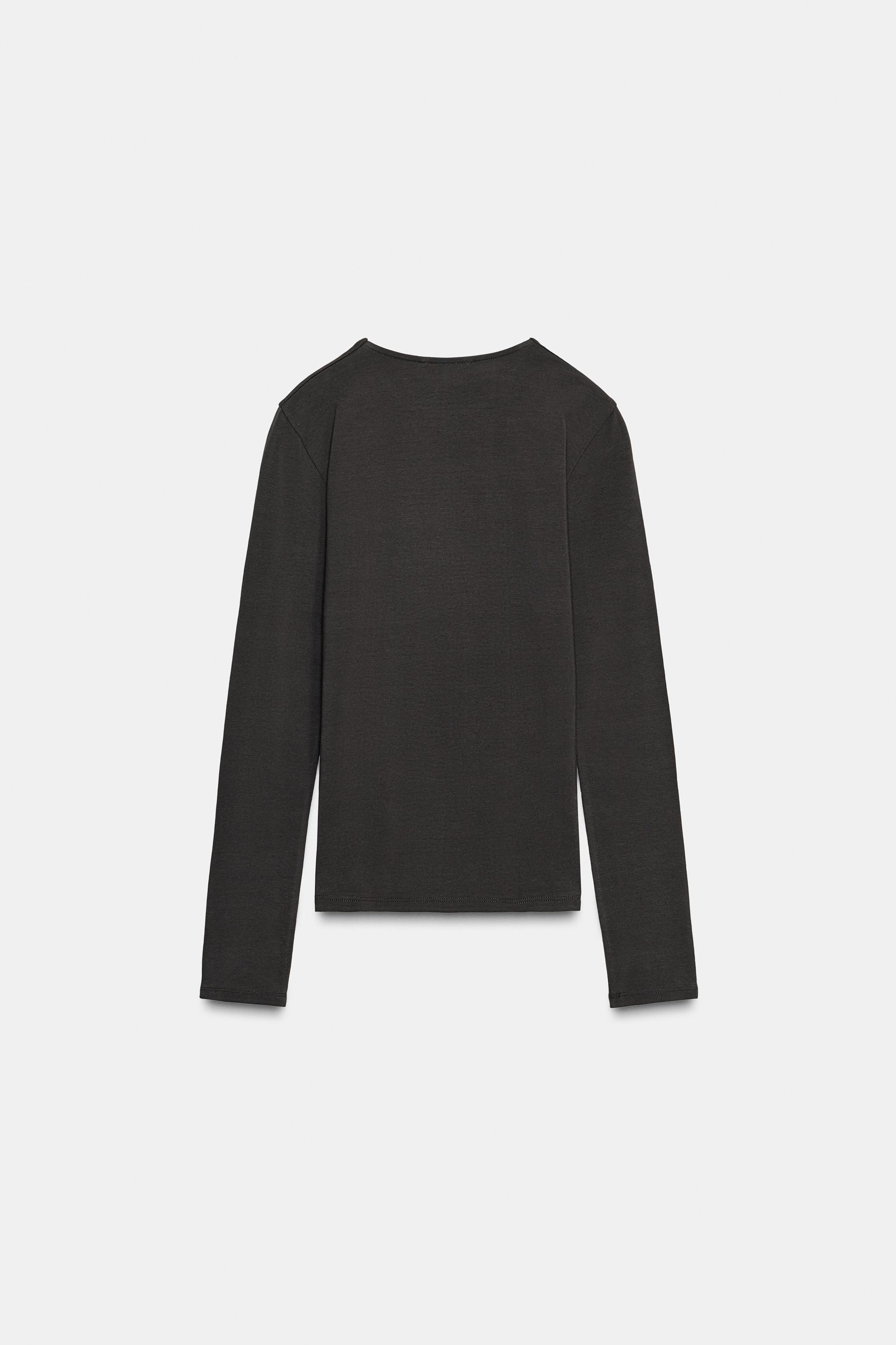 BASIC PAMUKLU T-SHIRT - Görsel 5