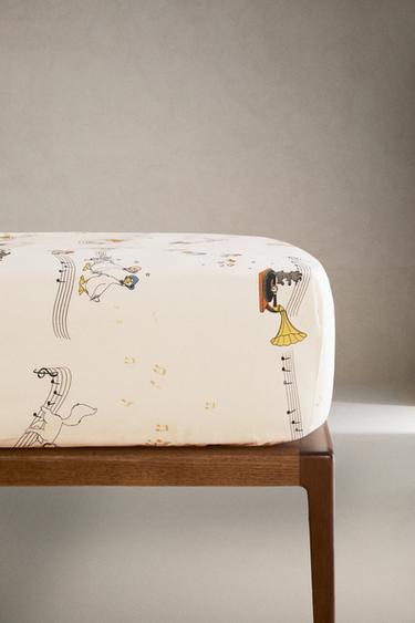 CHILDREN'S THE ARISTOCATS © DISNEY FITTED SHEET - Multicoloured by Zara