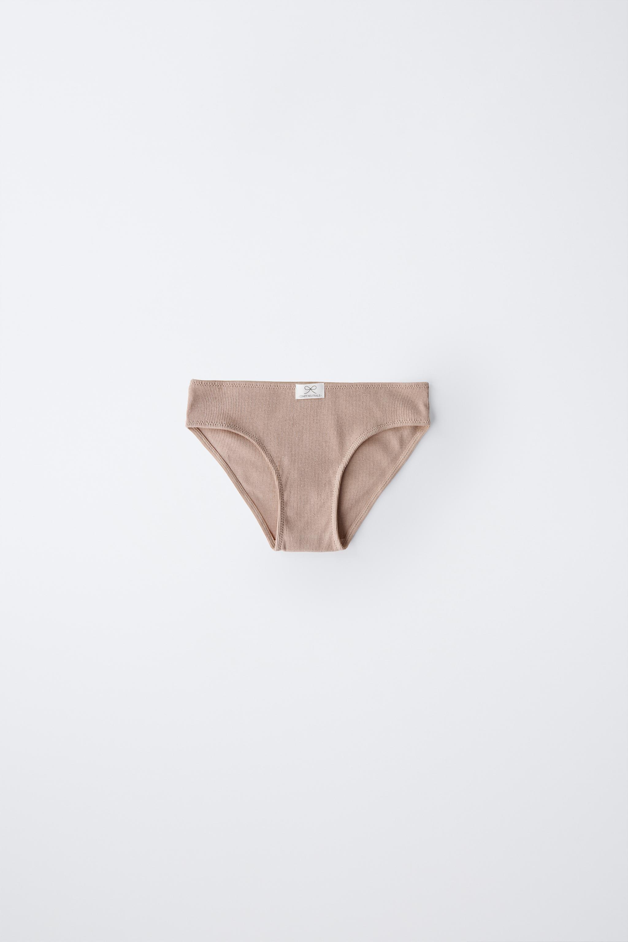 6 ANS/ LOT DE TROIS CULOTTES RIB ÉTIQUETTE