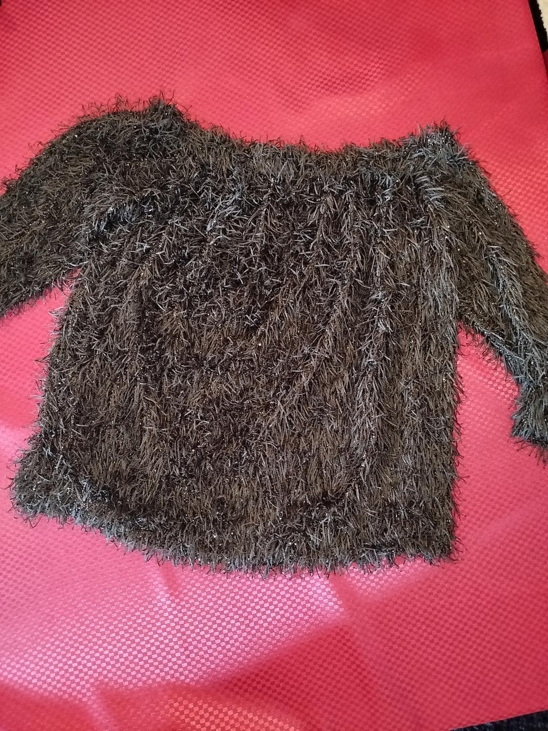 FUZZY SHIMMERY SWEATER - Image 3