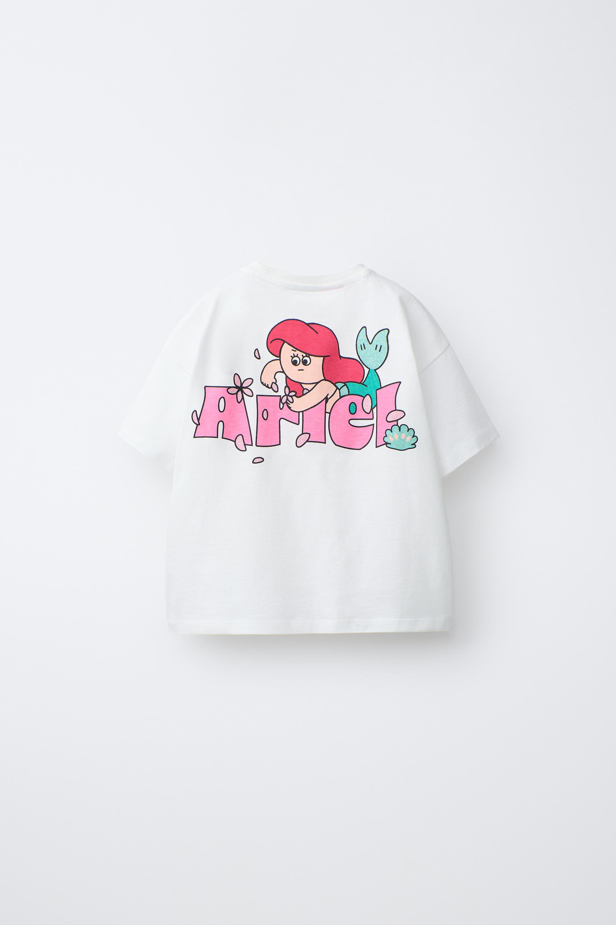 T-SHIRT IMPRIMÉ ARIEL PRINCESSES © DISNEY