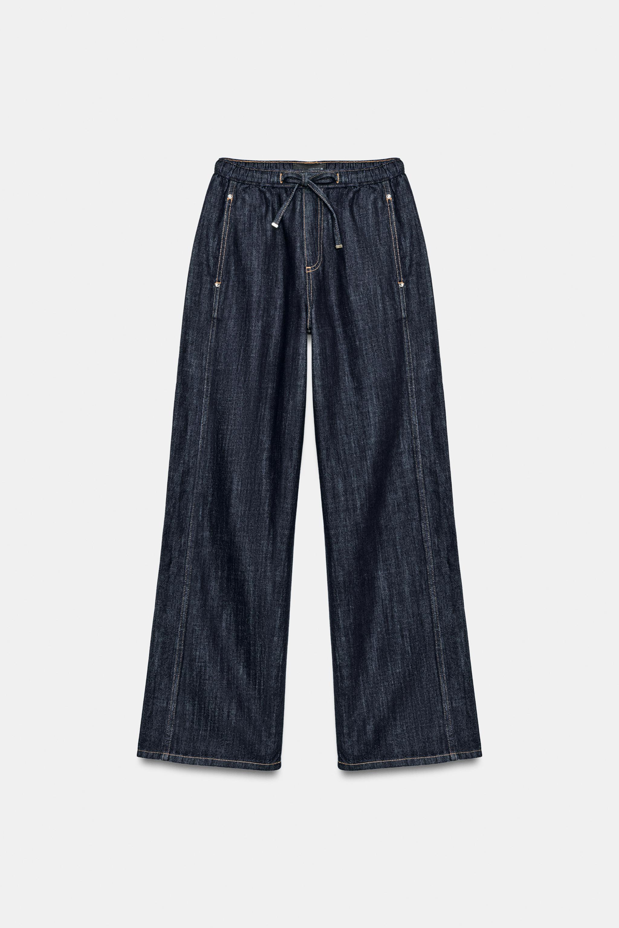 JEAN Z1975 JOGGER JAMBE LARGE TAILLE MOYENNE