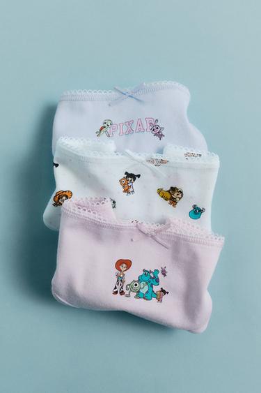 Zara 1.5-6 YEARS/ THREE-PACK OF © DISNEY/PIXAR UNDERWEAR - Multicolored