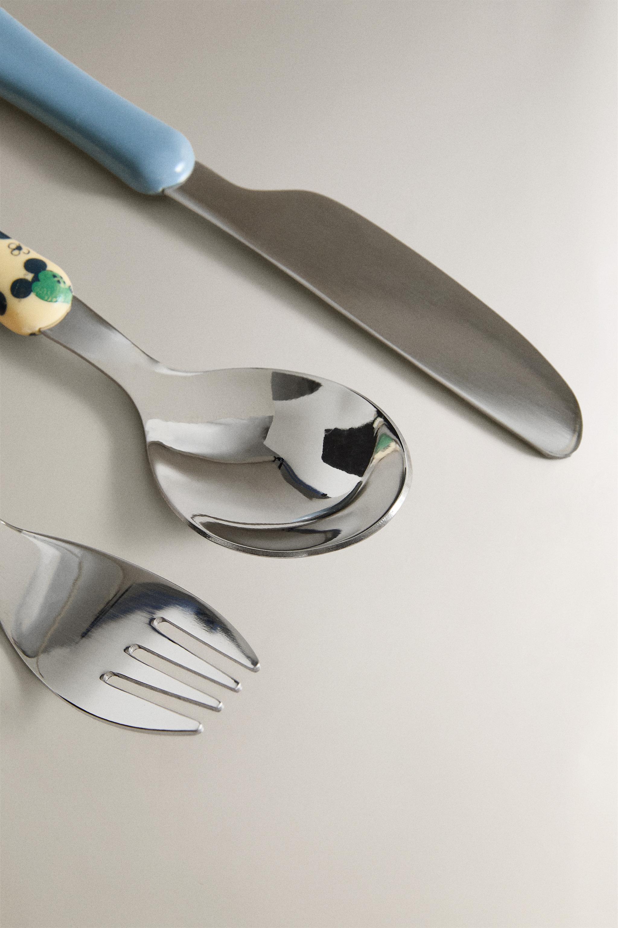 ZARA カトラリーセット 各3点　　 4-PIECE CUTLERY SET WITH BAMBOO HANDLE - Brown | ZARA United States