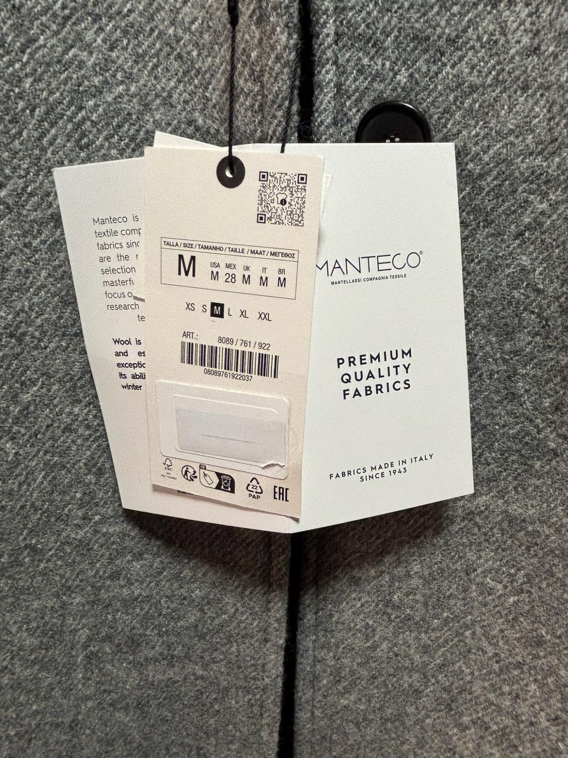 ΕΦΑΡΜΟΣΤΟ ΠΑΛΤΟ ΜΕ ΜΑΛΛΙ MANTECO ZW COLLECTION - Image 3