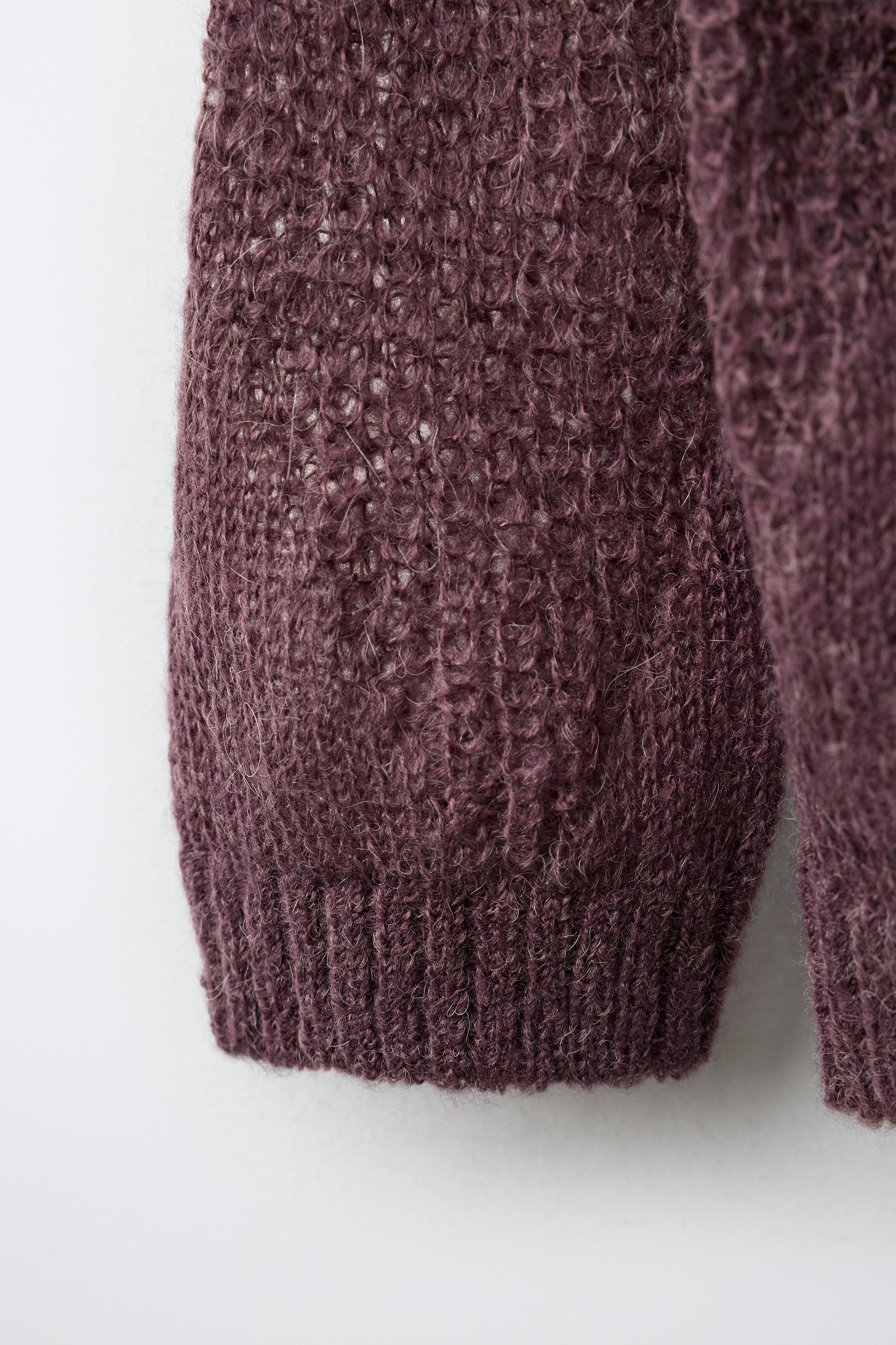 CARDIGAN WITH WOOL AND ALPACA