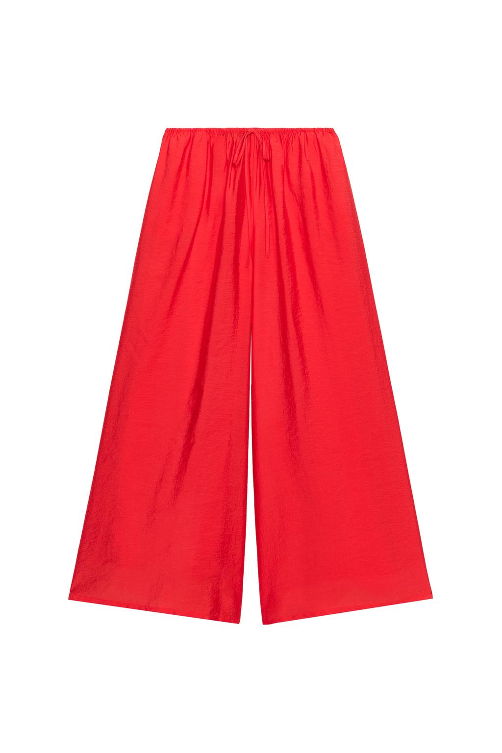 DRAWSTRING PALAZZO PANTS - image 3