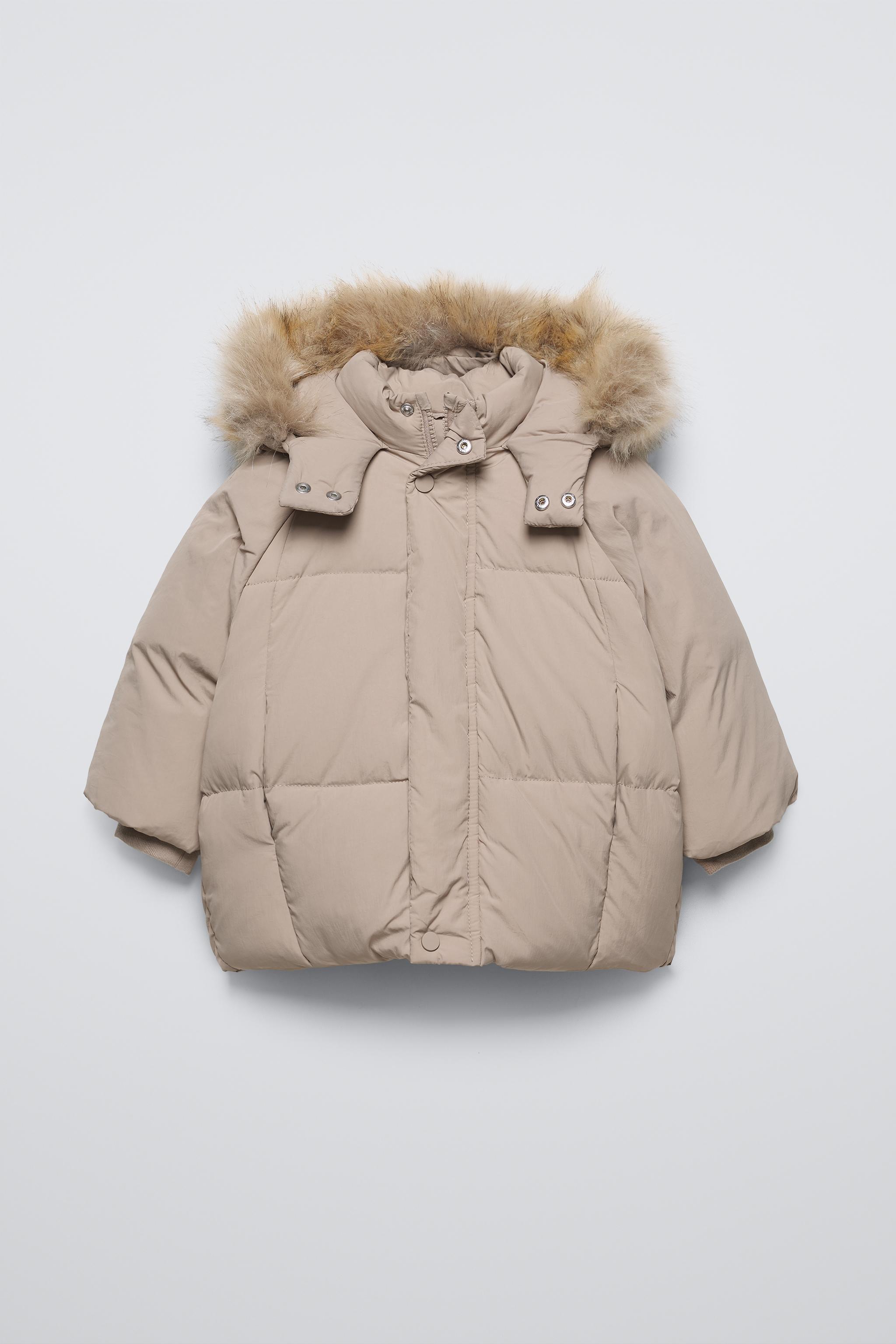 Hooded down puffer jacket zara best sale