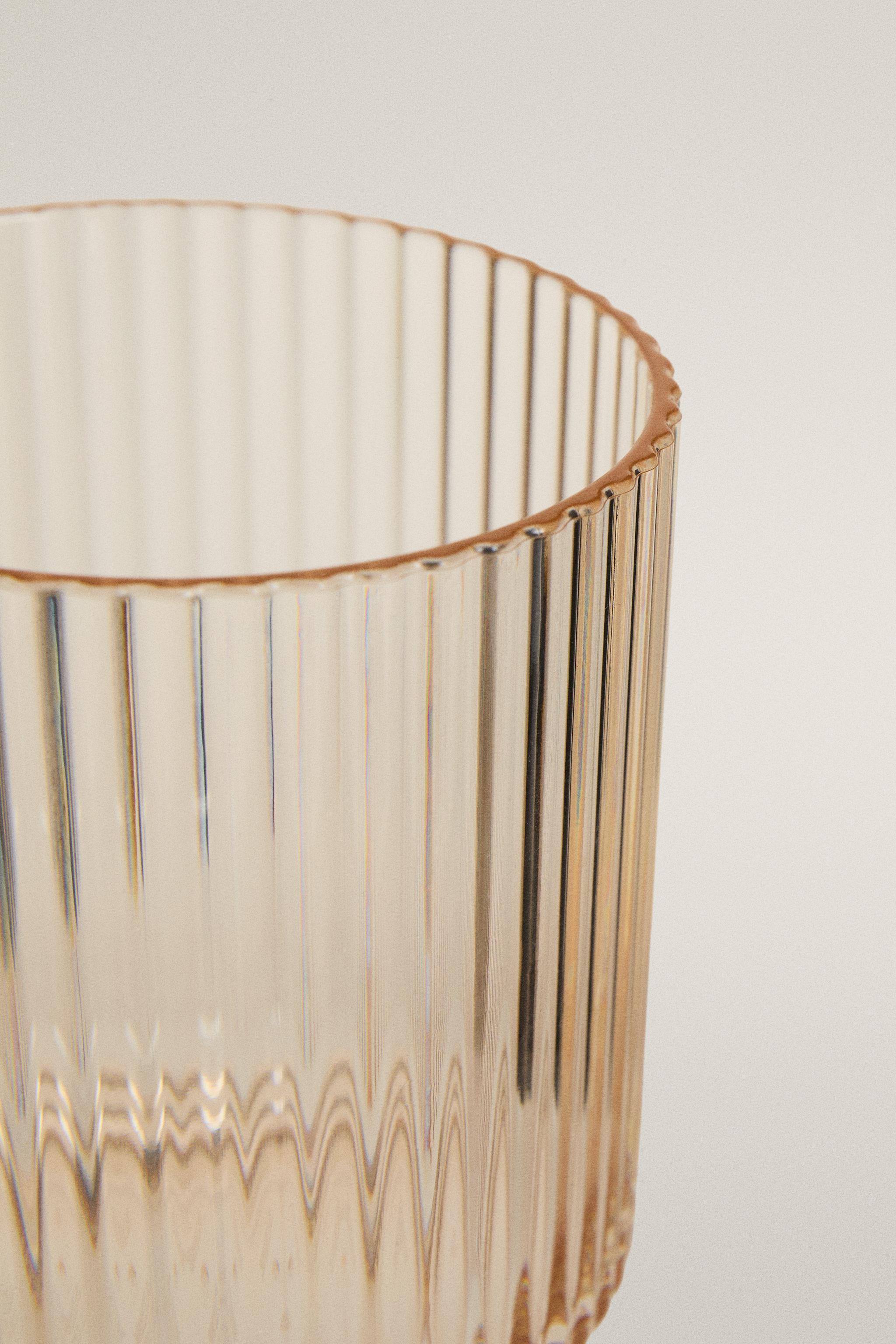 STRIPED ACRYLIC TUMBLER