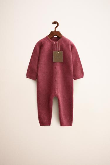 ZARA TIMELESS - CASHMERE JUMPSUIT - Dark pink by Zara