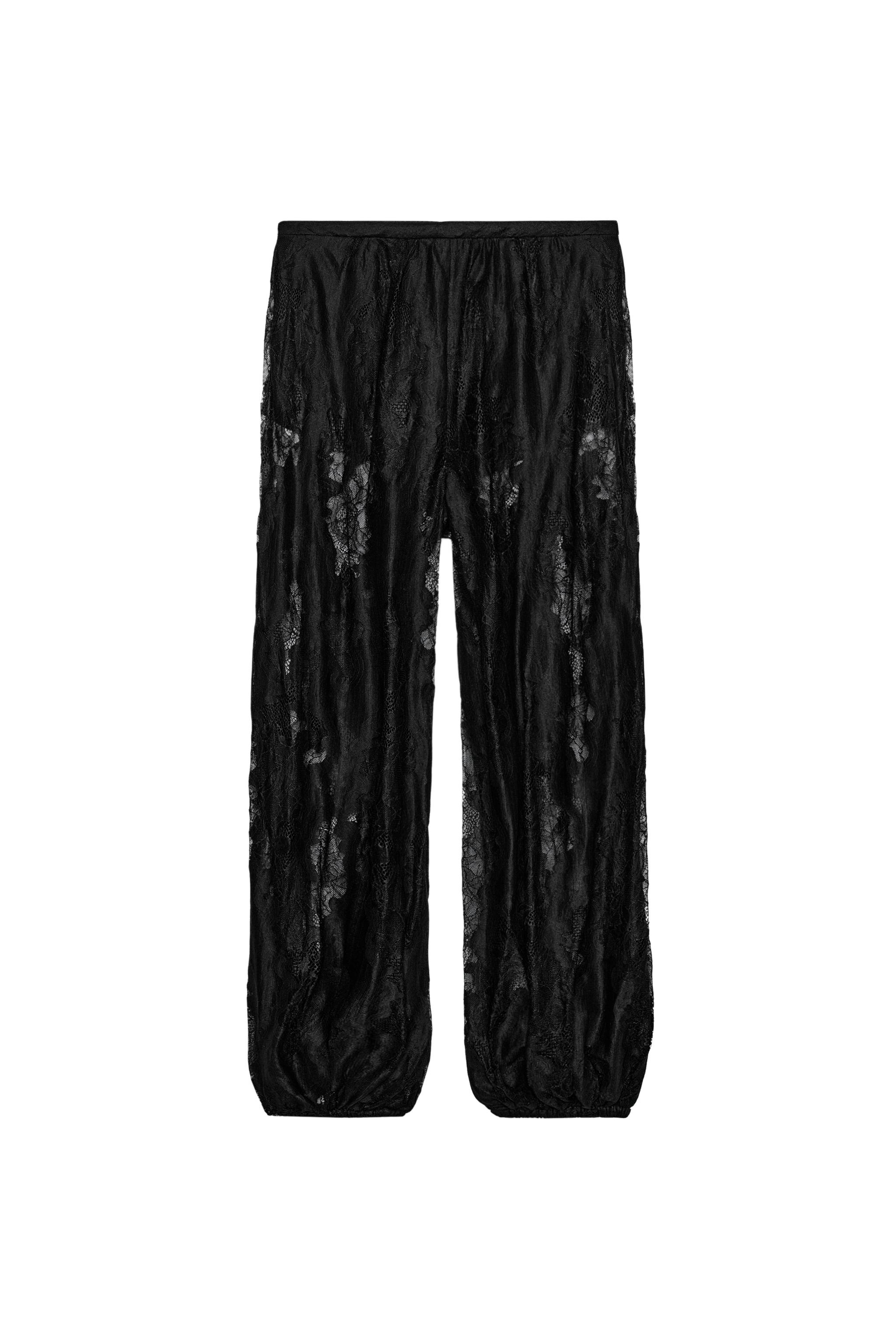 LACE TROUSERS ZW COLLECTION - Black | ZARA South Africa