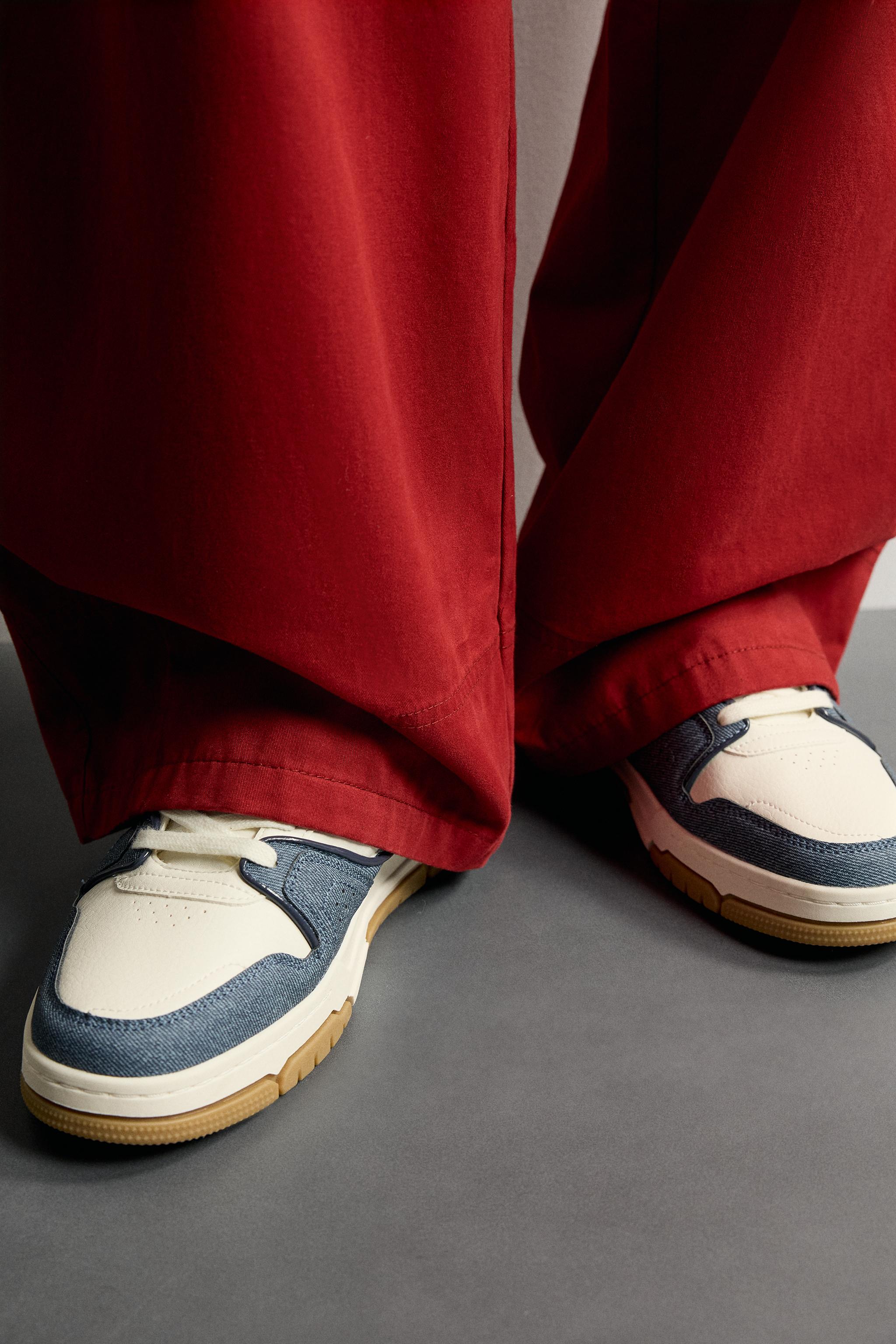 Мужские кроссовки Zara BASKET SNEAKERS — фото 3