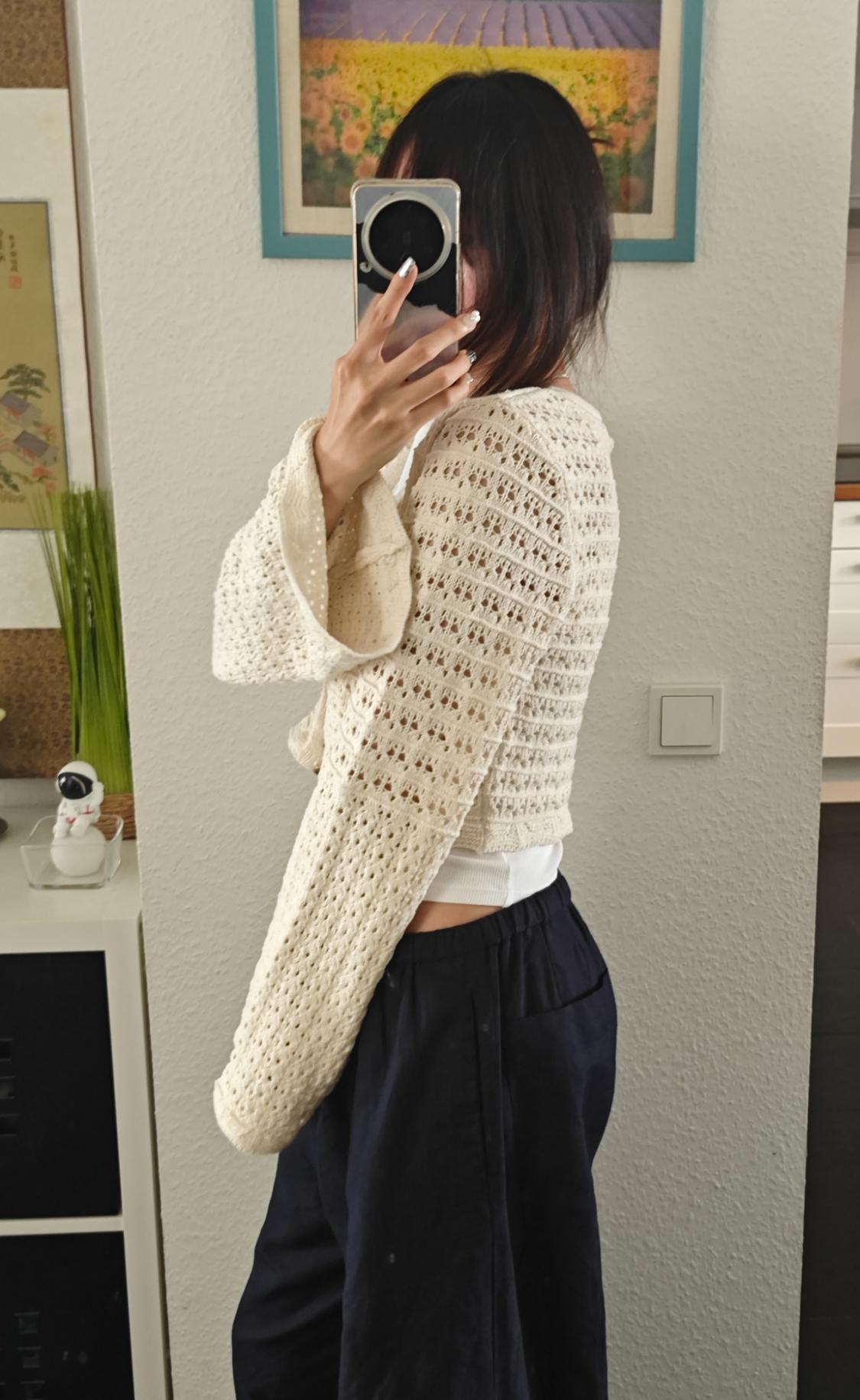 OPEN-KNIT CARDIGAN - Image 7