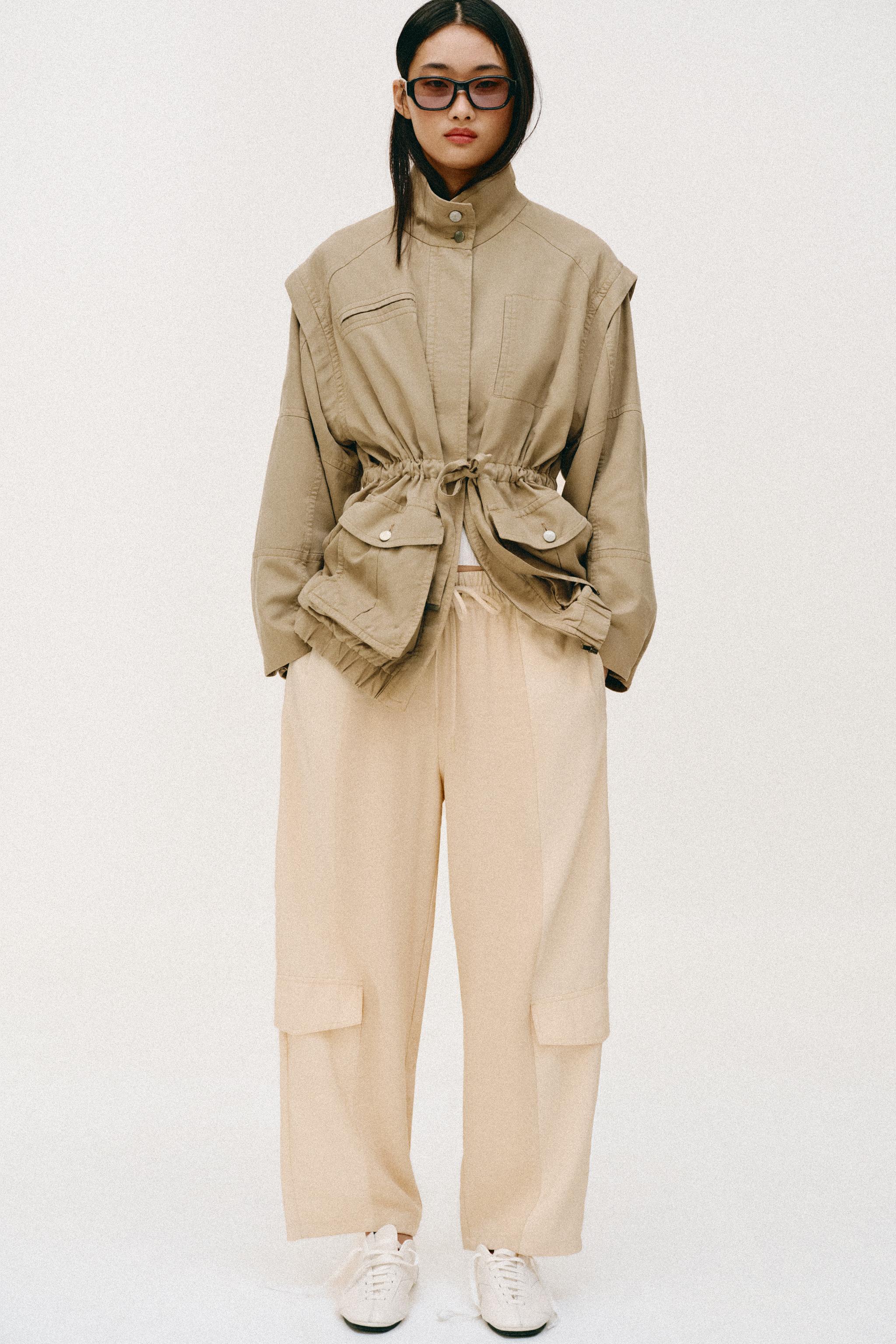 PANTALON BARREL BIMATIÈRE