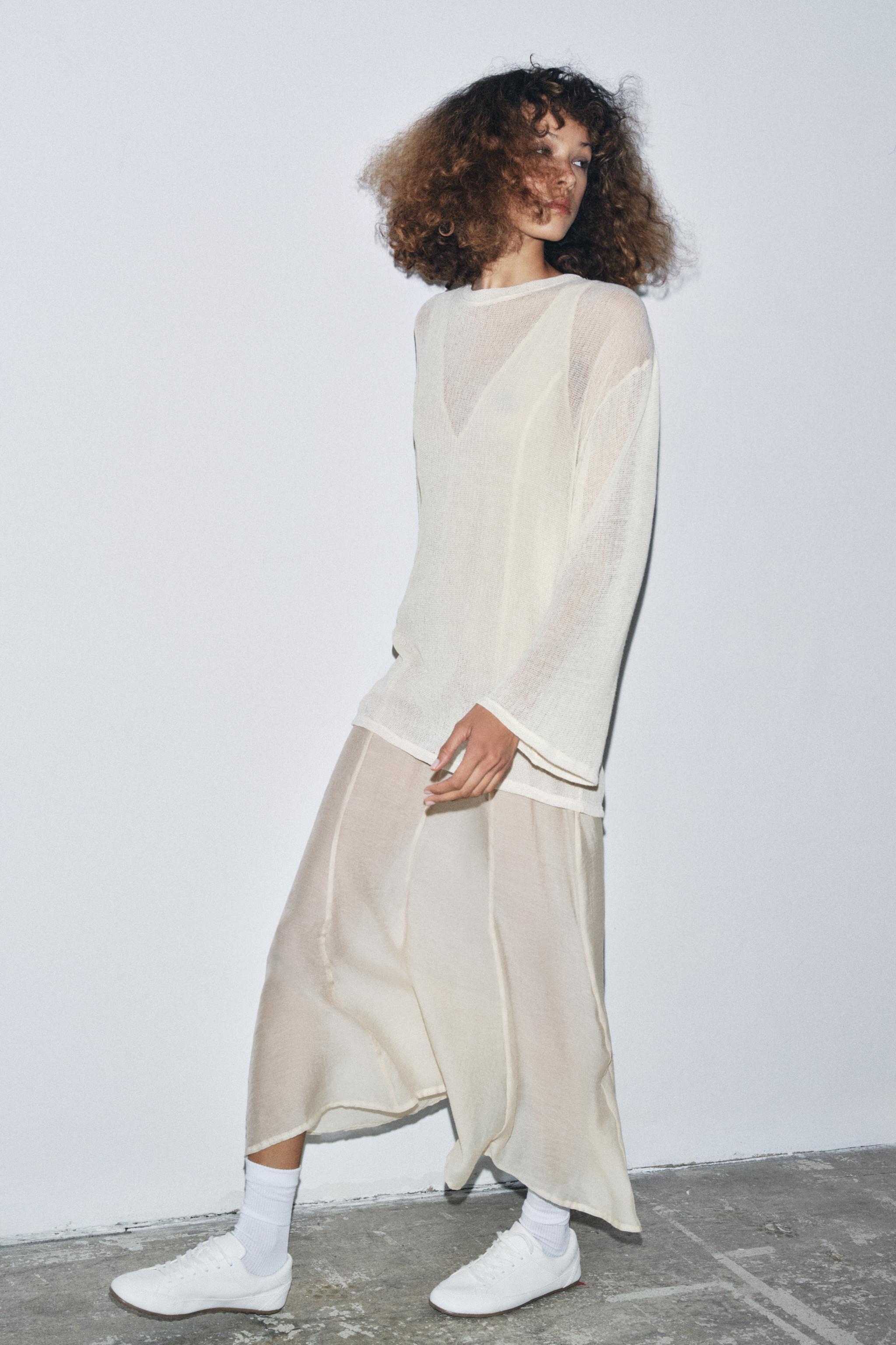 LONG COMBINATION DRESS