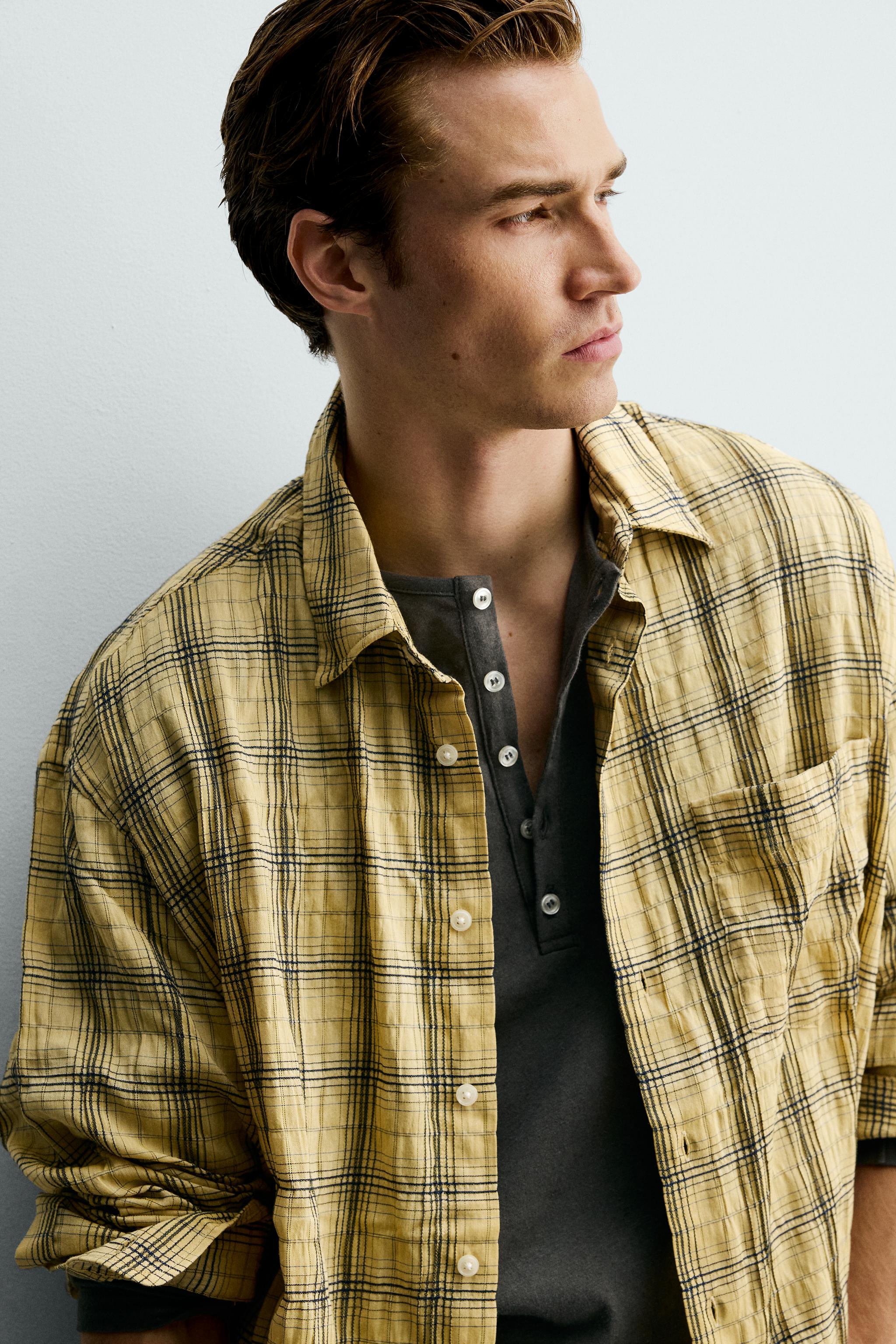 CHEMISE RELAXED FIT À CARREAUX