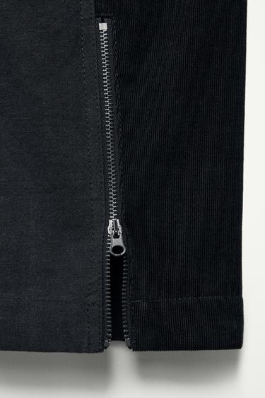 PANTALON CARGO PATCHWORK - THE ITEM ZARA WOMAN - Gris anthracite de Zara - Image 7