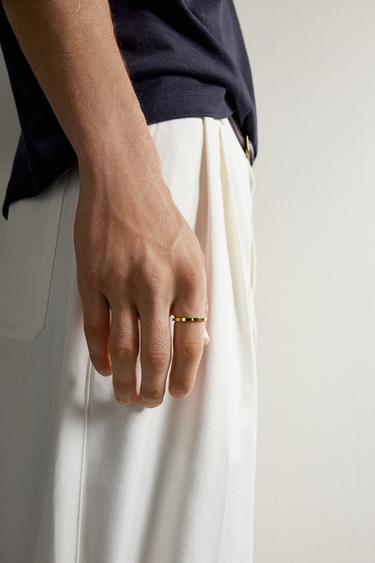 BANDRING AUS EDELSTAHL - Gold von Zara - Bild 0