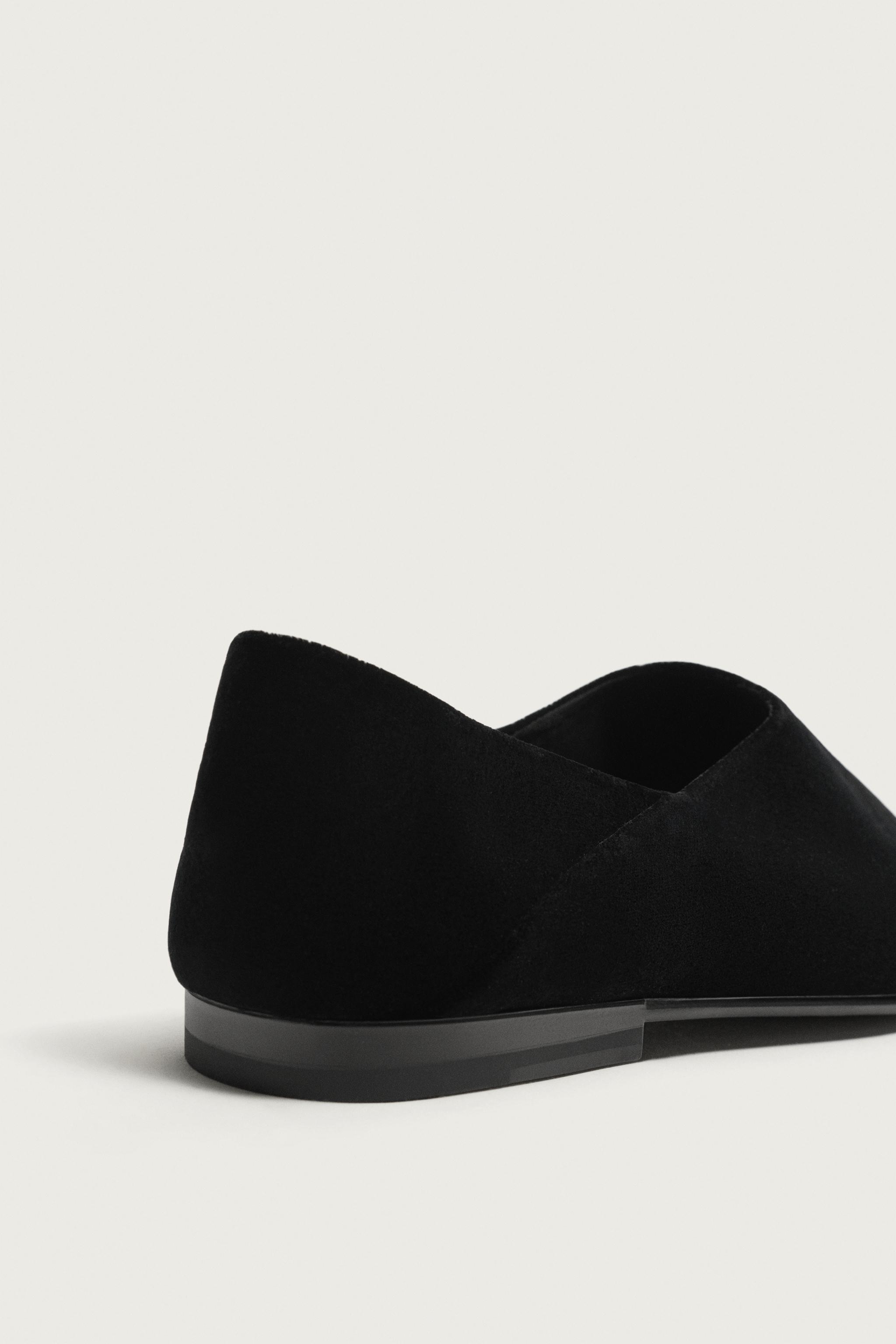 MOCASSINS EFFET VELOURS