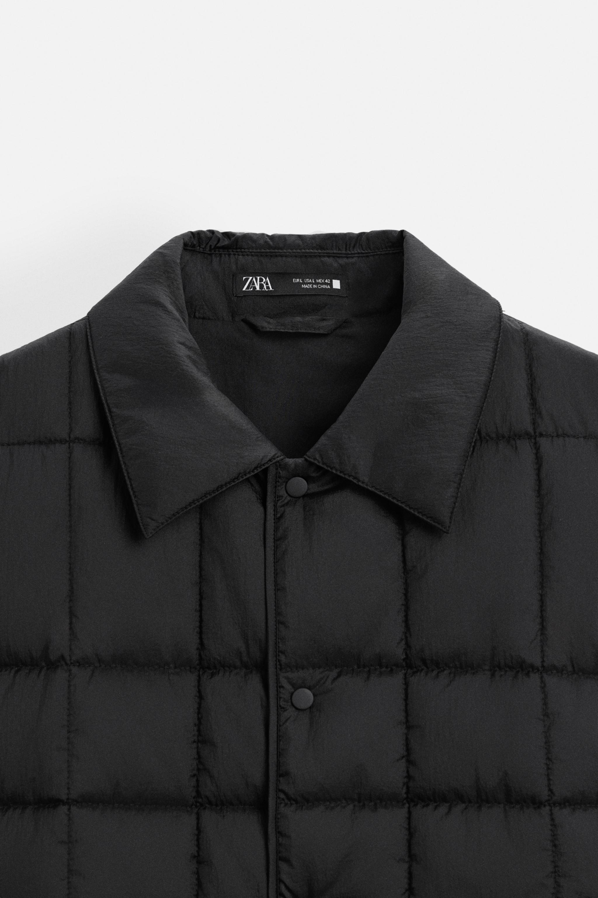 キルティングポンチョ - ブラック | ZARA Japan / 日本