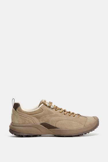 ZAPATILLAS ESTILO TREKKING - Marrón de Zara