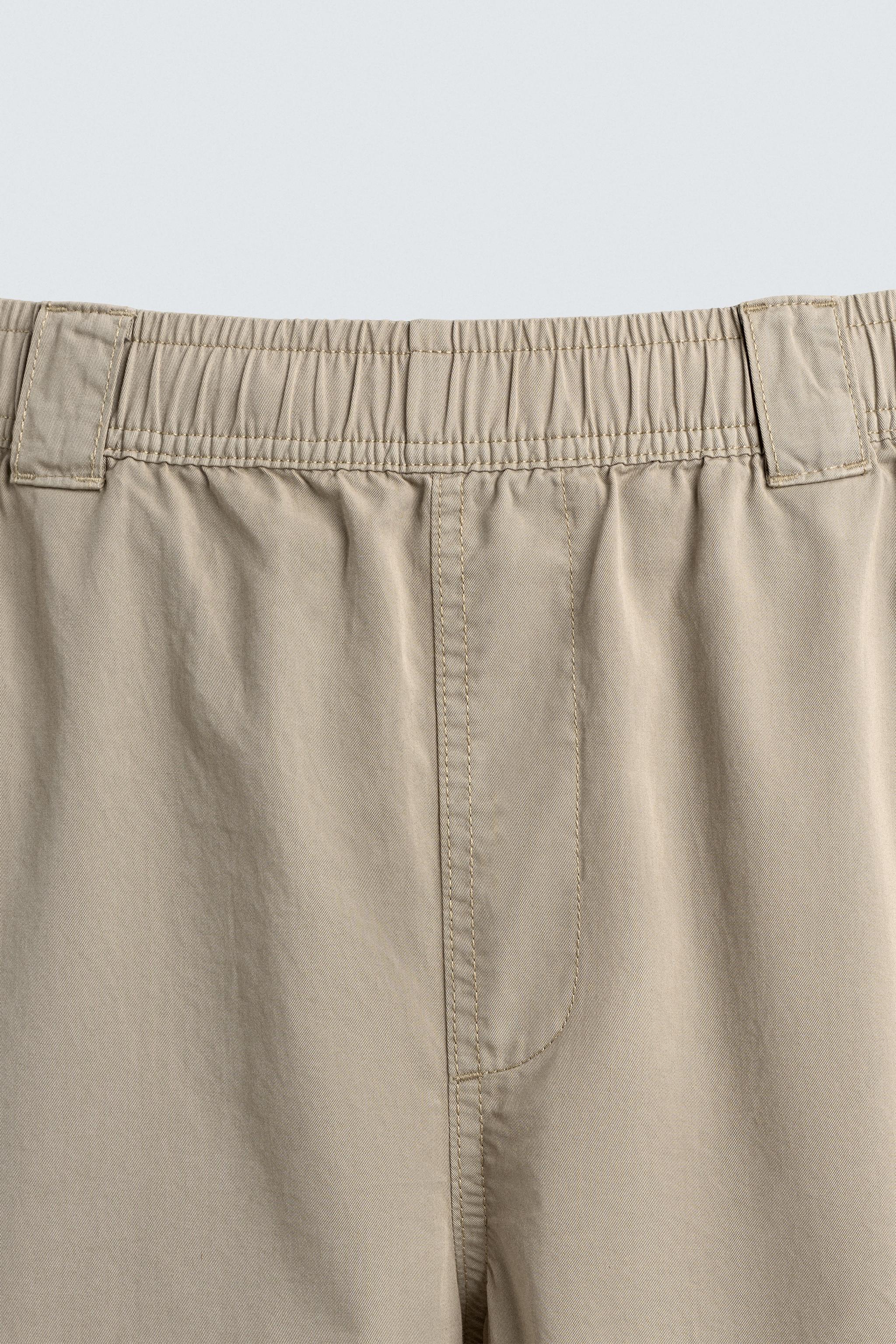 RELAXED FIT COTTON PANTS