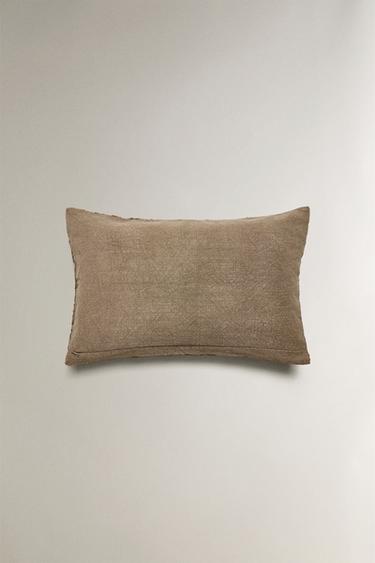 HOUSSE DE COUSSIN BRODÉE - Gris de Zara - Image 2