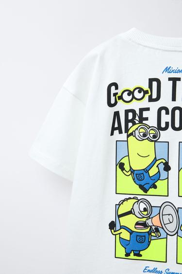 MINIONS © PRINT T-SHIRT - White by Zara - Image 3