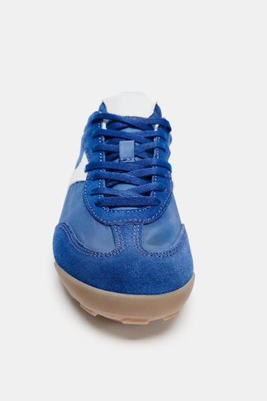 SOFT RUNNING TRAINERS - Blue by Zara - Image 4