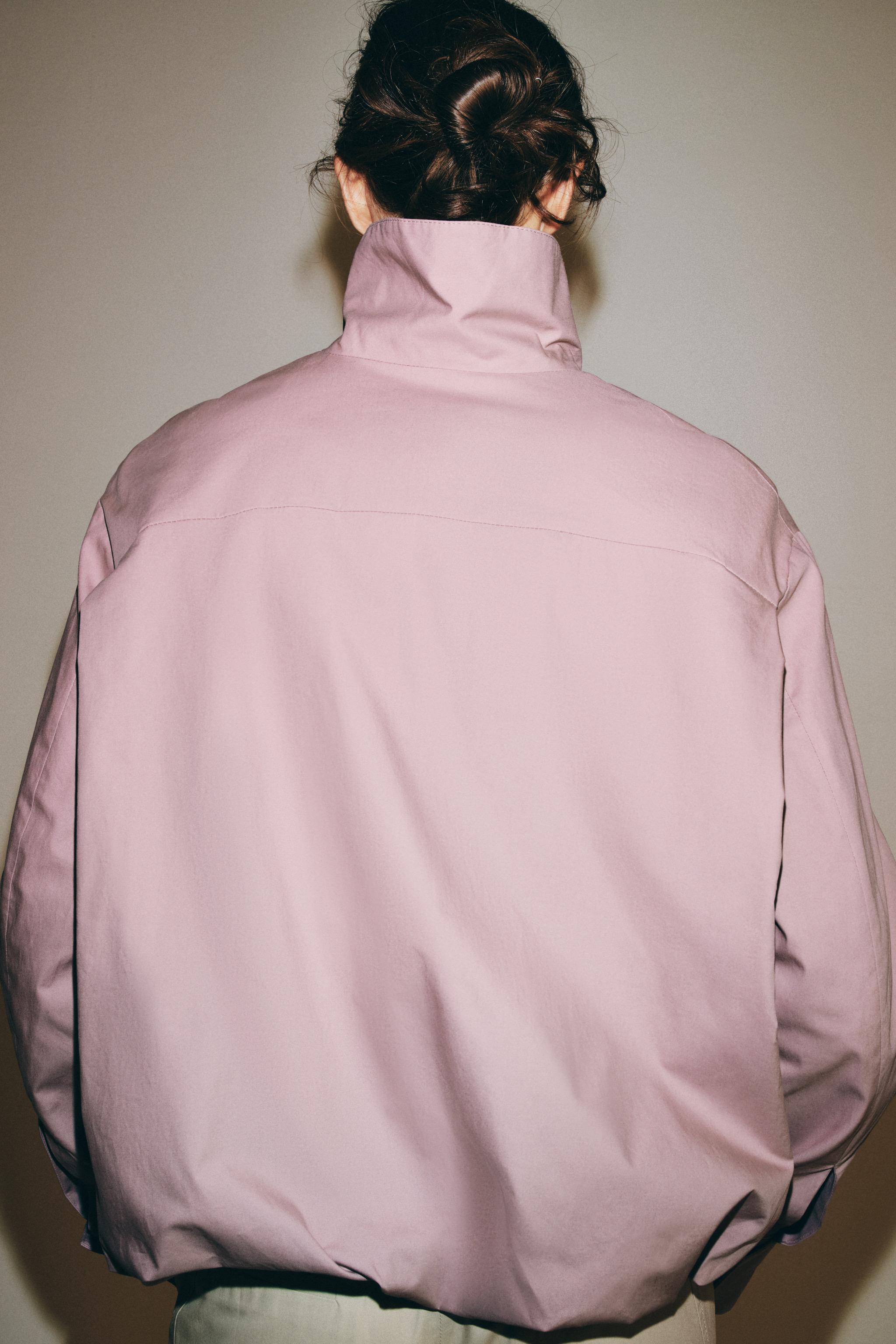 ZW COLLECTION HIGH-NECK JACKET