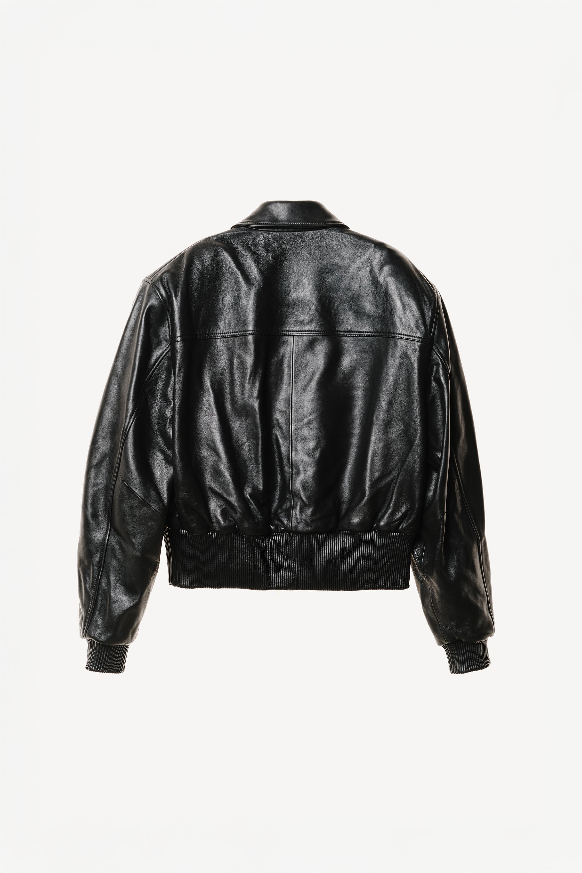CROPPED FIT NAPPA LEATHER JACKET WILLY CHAVARRIA X ZARA