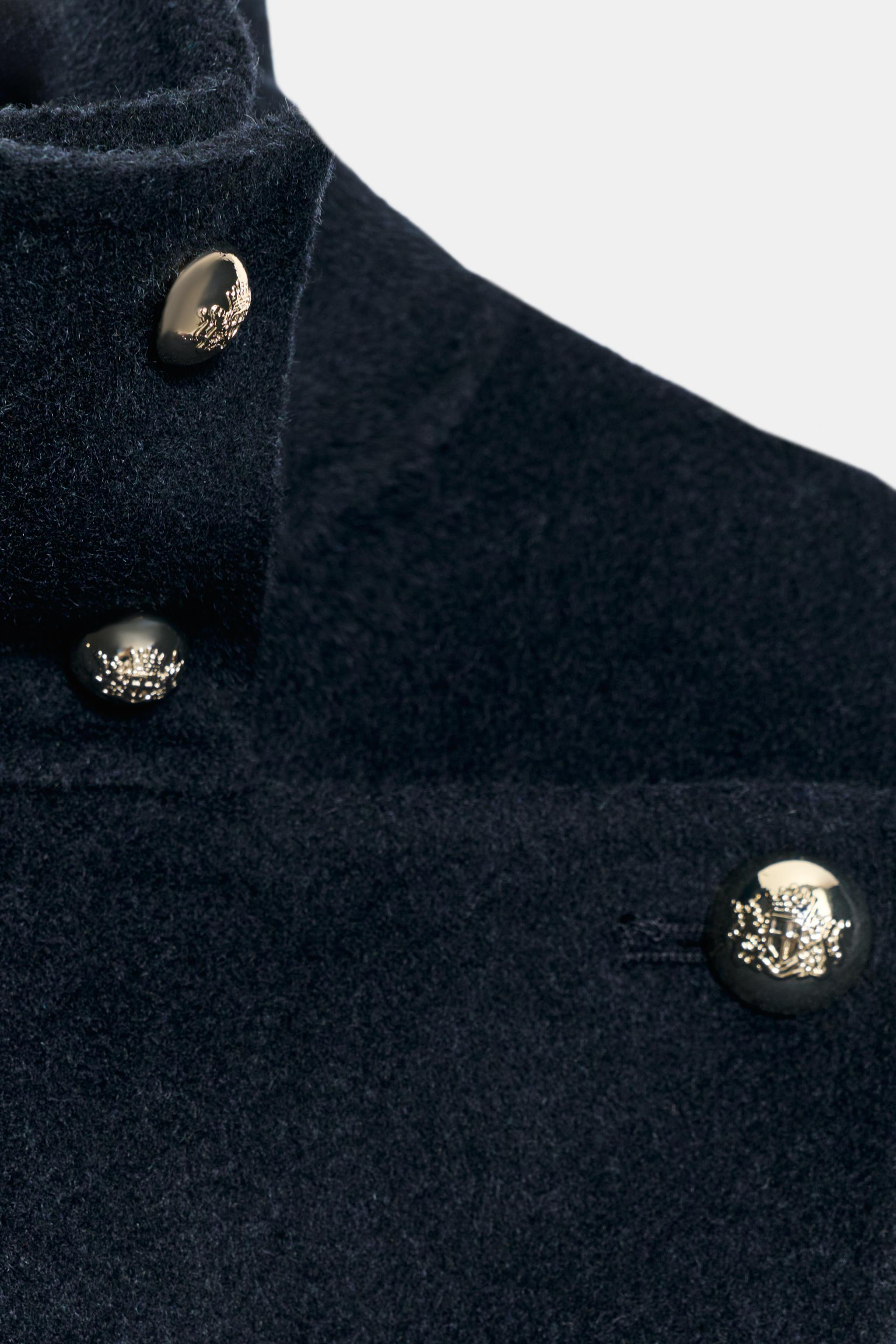 ZW COLLECTION WOOL-BLEND BUTTON JACKET