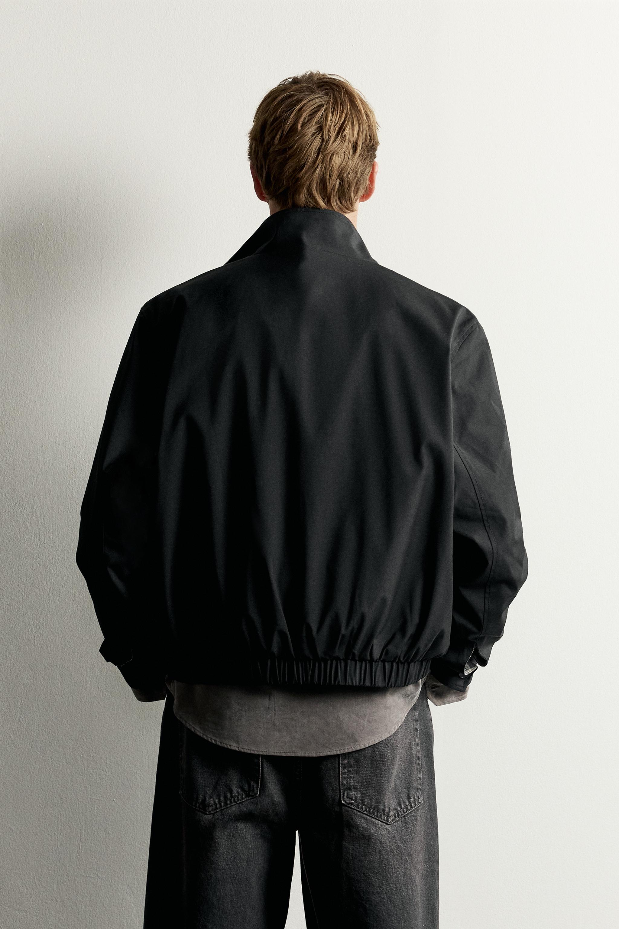BLOUSON RÉVERSIBLE À CARREAUX