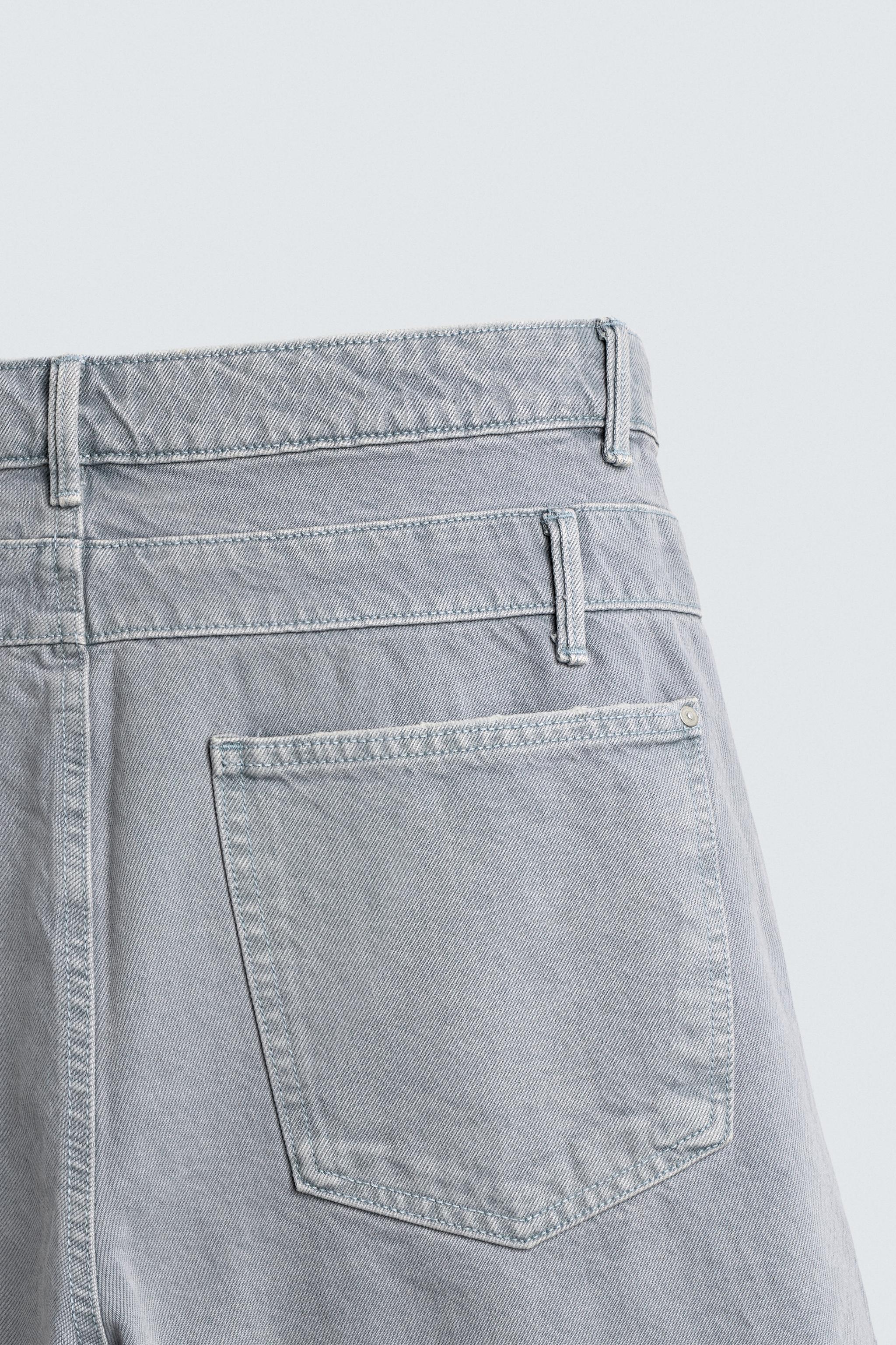 OVERLAY WAIST DENIM SHORTS